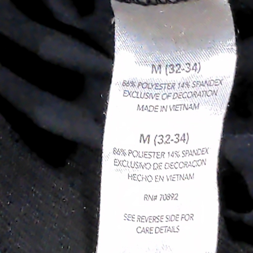 Layer 8 Womens Athletic Shorts Black Medium M Drawstring Elastic Waist Gym Run - Picture 8 of 9